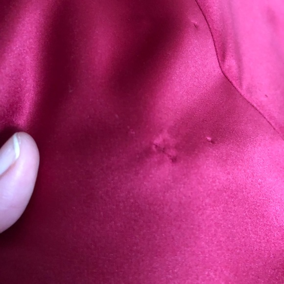 Apple Red Bridesmaid Dress -8 - Picture 5 of 8